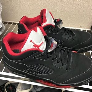 Retro 5s Metallic low tops NEGOTIABLE MUST GO!!